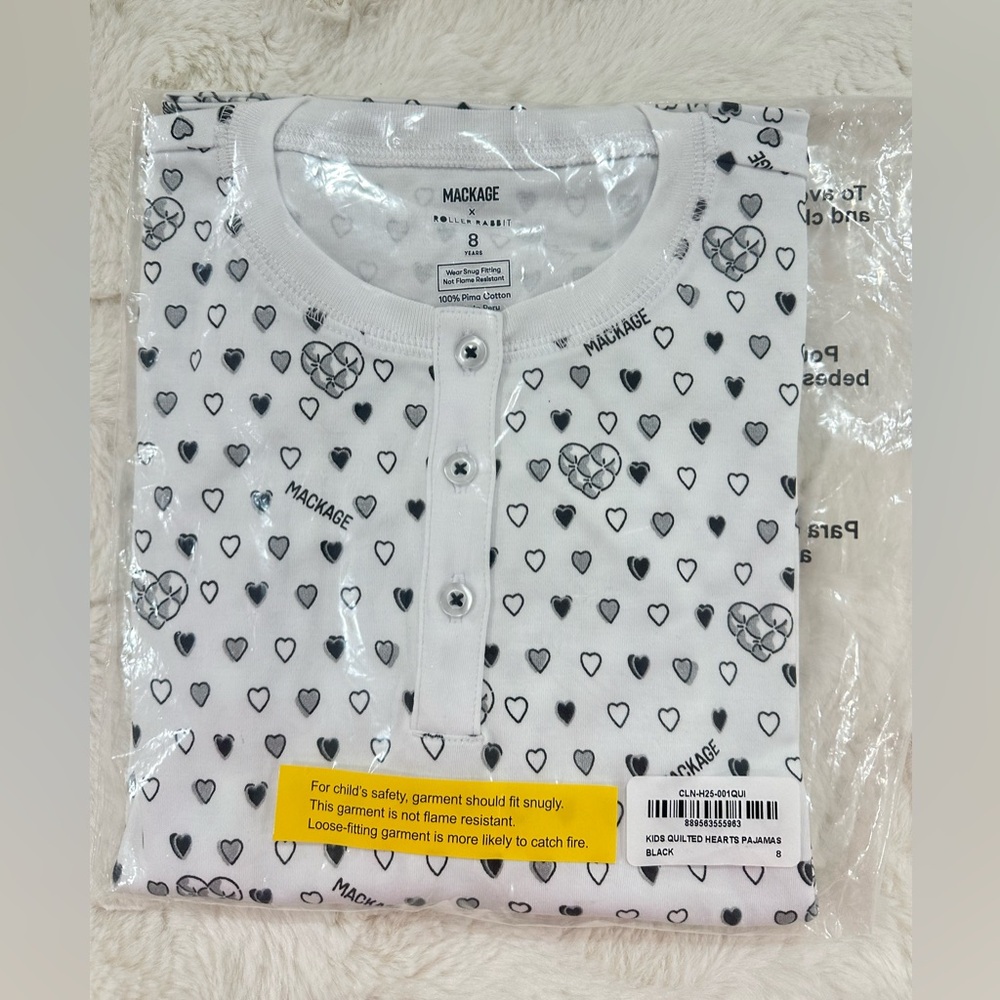Mackage x Roller Rabbit kids Pajamas set